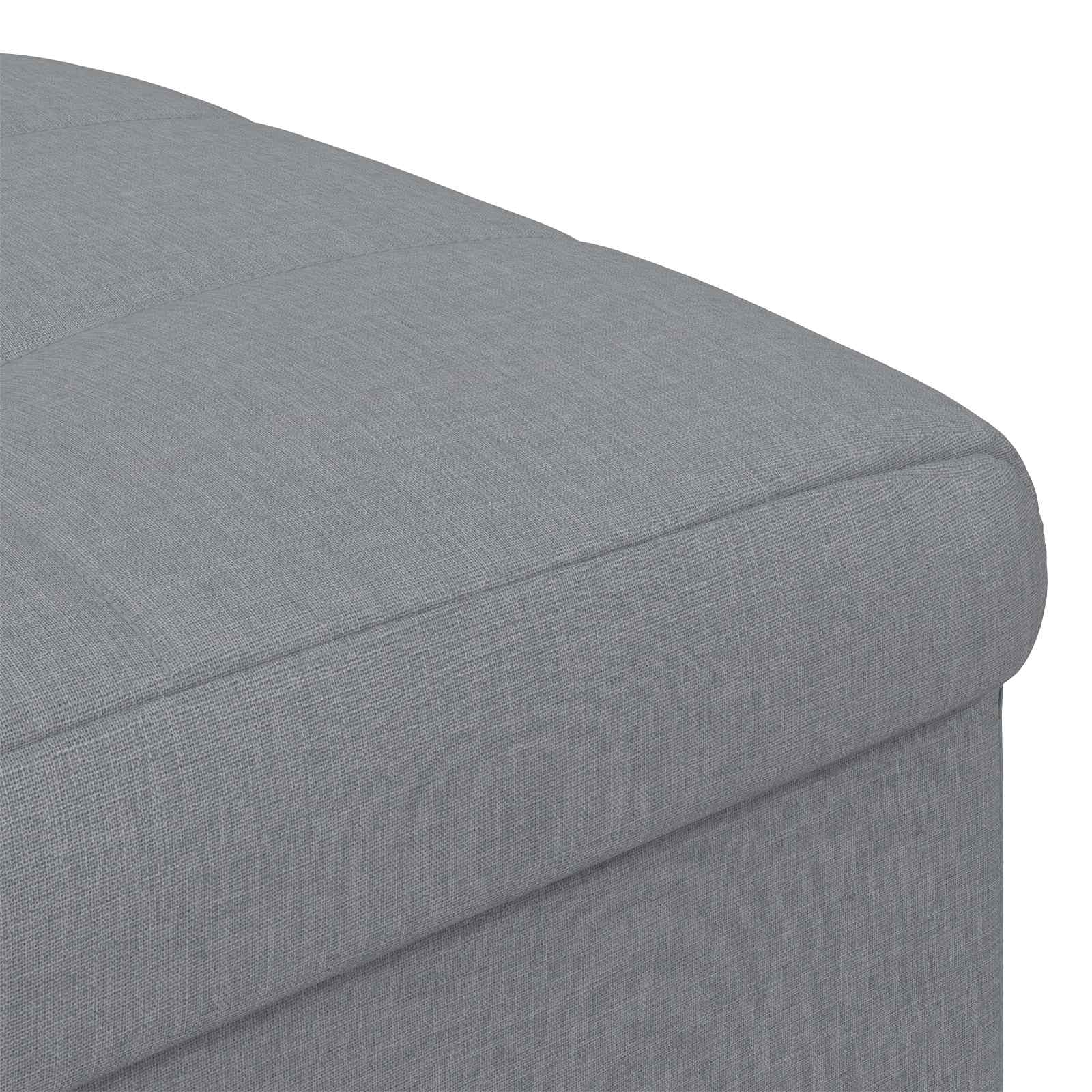 Ottoman Med Opbevaring Med Pude 40 X 40 X 45 Cm - Billede 7