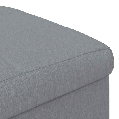 Ottoman Med Opbevaring Med Pude 40 X 40 X 45 Cm - Billede 7