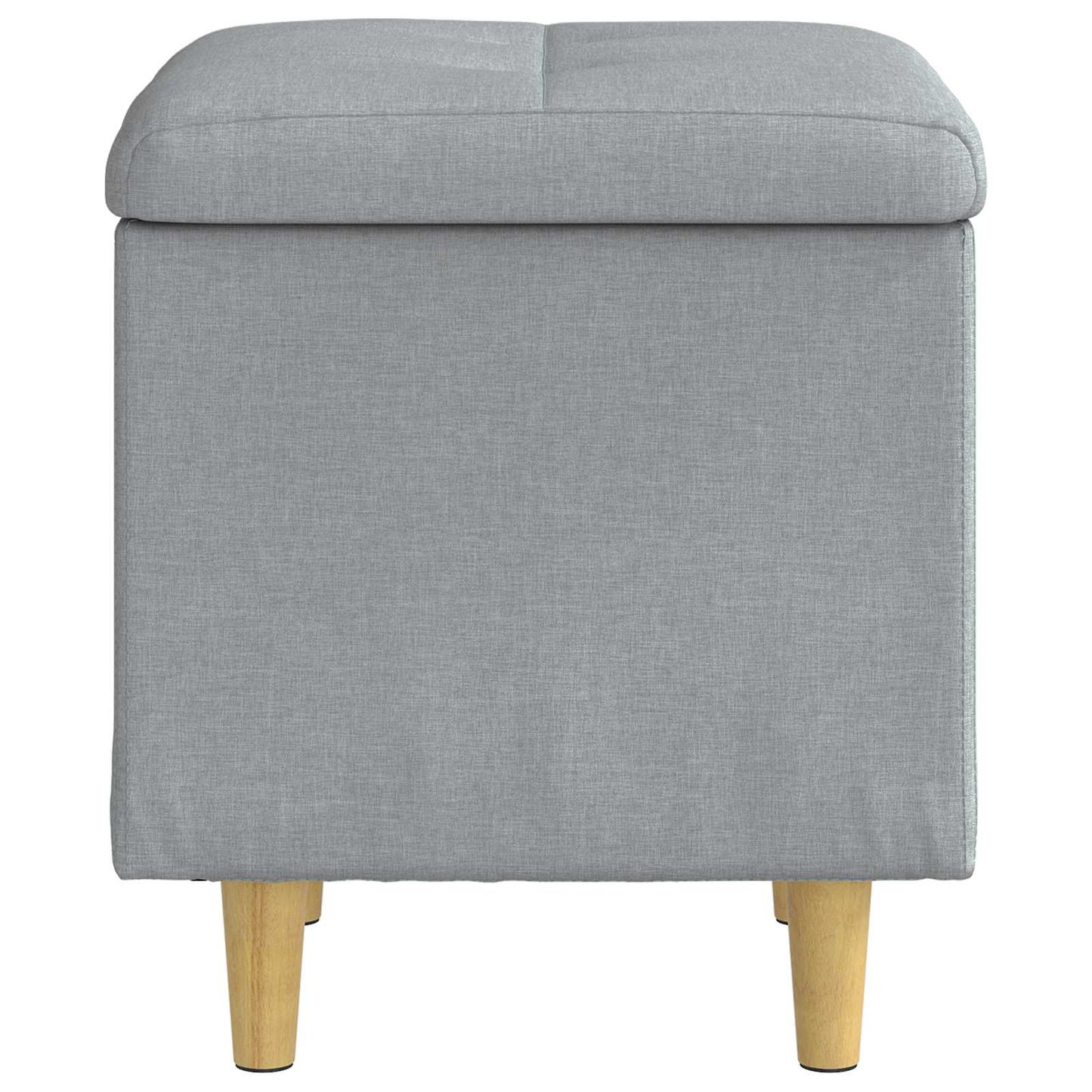 Ottoman Med Opbevaring Med Pude 40 X 40 X 45 Cm - Billede 5