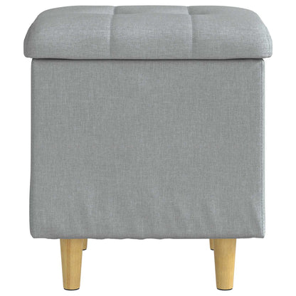 Ottoman Med Opbevaring Med Pude 40 X 40 X 45 Cm - Billede 6