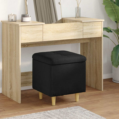 Ottoman Med Opbevaring Med Pude 40 X 40 X 45 Cm