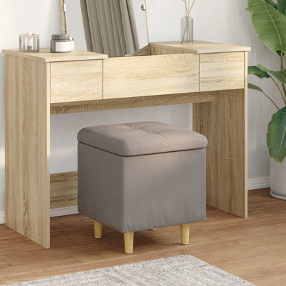Ottoman Med Opbevaring Med Pude 40 X 40 X 45 Cm