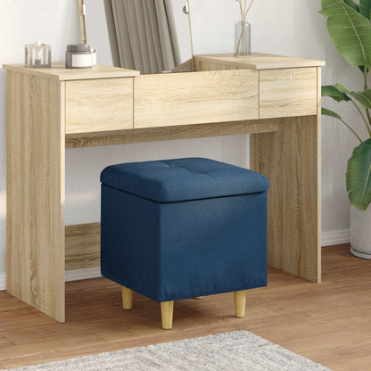 Ottoman Med Opbevaring Med Pude 40 X 40 X 45 Cm