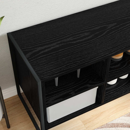 Sko Skab 100 X 35 X 44 Cm Konstrueret Træ - Billede 4