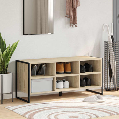 Sko Skab 100 X 35 X 44 Cm Konstrueret Træ - Variant 886451