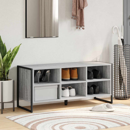 Sko Skab 100 X 35 X 44 Cm Konstrueret Træ - Variant 886453