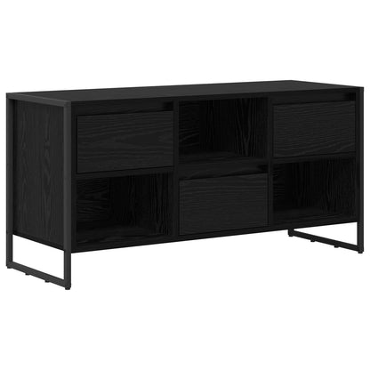 Tv-skab Med Skuffe 100 X 36 X 49,5 Cm Konstrueret Træ - Billede 2