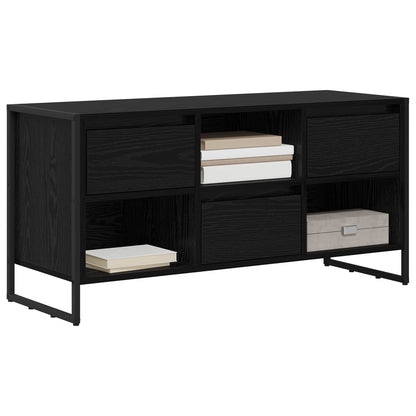 Tv-skab Med Skuffe 100 X 36 X 49,5 Cm Konstrueret Træ - Billede 3