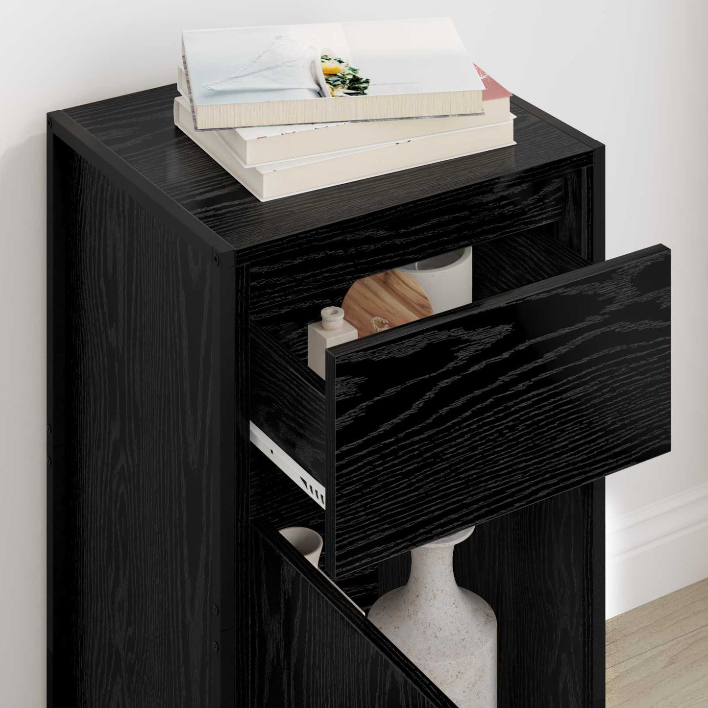 Sideboard Med Skuffe Konstrueret Træ - Billede 4