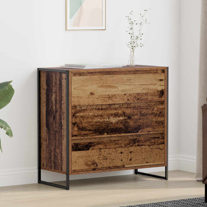 Sideboard Med Skuffe 79 X 36 X 75.5 Cm Konstrueret Træ