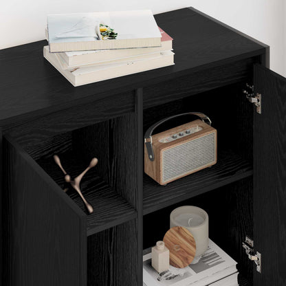 Sideskab 79 X 36 X 75 Cm Konstrueret Træ - Billede 4