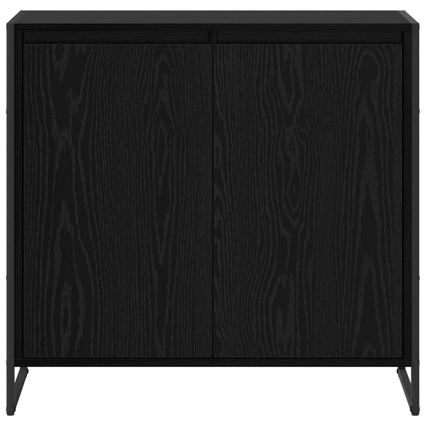 Sideskab 79 X 36 X 75 Cm Konstrueret Træ - Billede 6