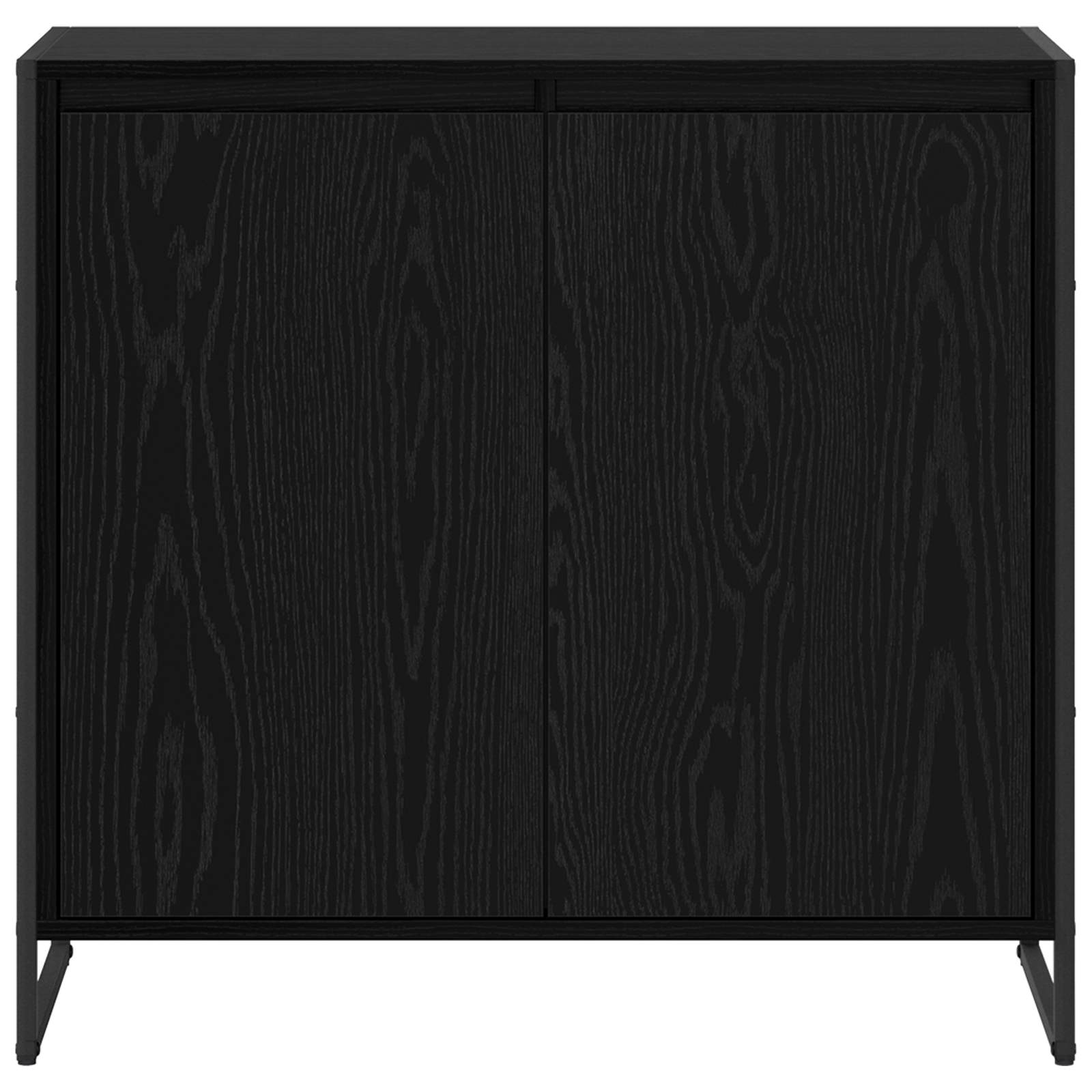 Sideskab 79 X 36 X 75 Cm Konstrueret Træ - Billede 6