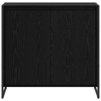 Sideskab 79 X 36 X 75 Cm Konstrueret Træ - Billede 6