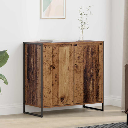 Sideskab 79 X 36 X 75 Cm Konstrueret Træ - Variant 886604