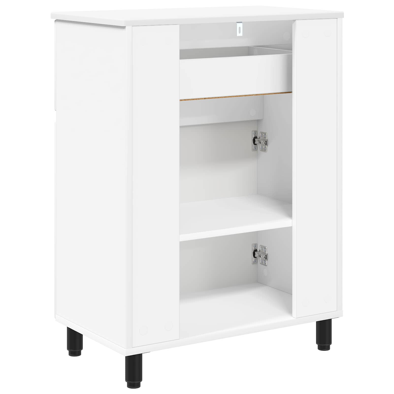 Badeværelse Vaskeskab 60 X 35 X 80 Cm Konstrueret Træ - Billede 7