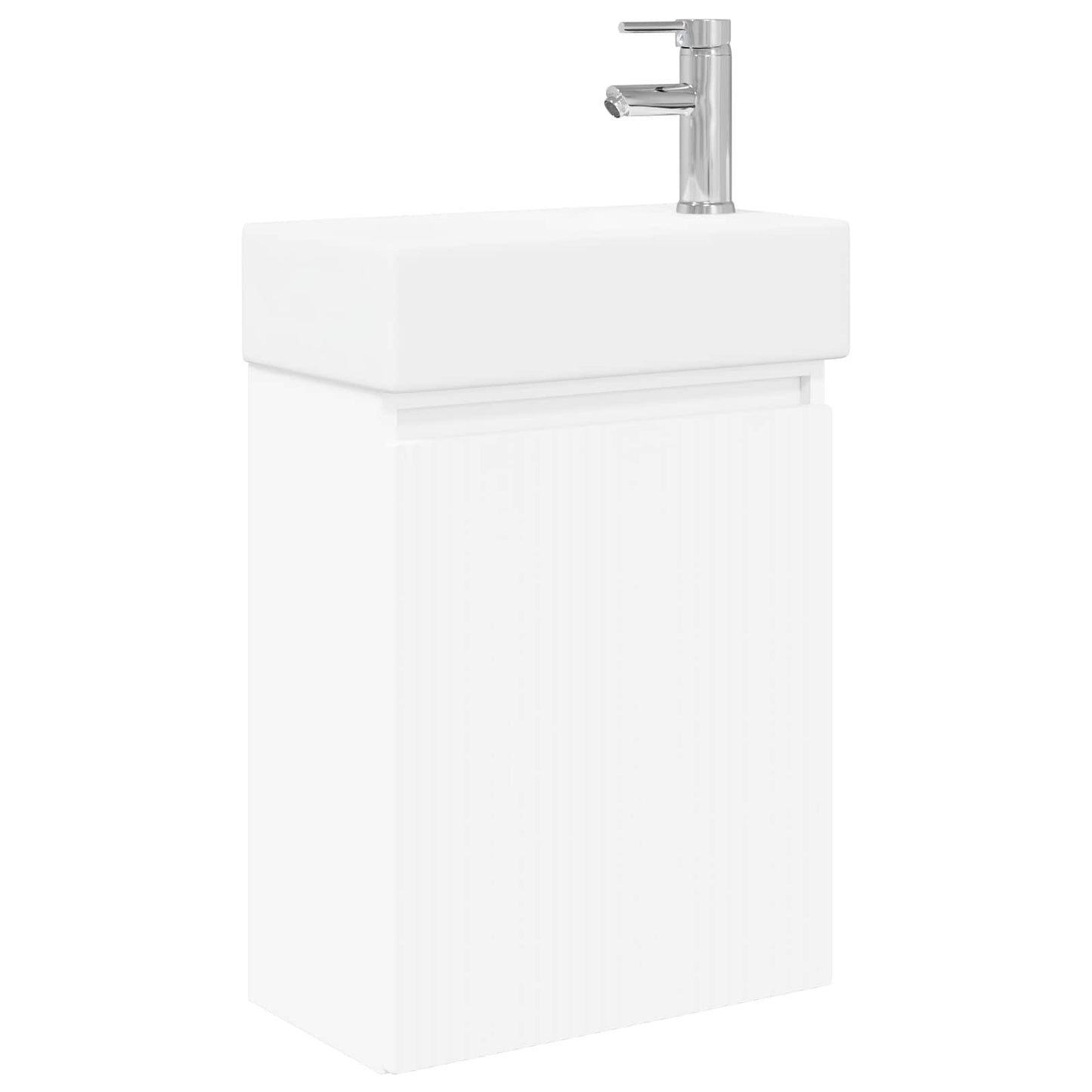 Badeværelses Vanity-enhed Med Armatur 45,5 X 22,5 X 84 Cm - Billede 2