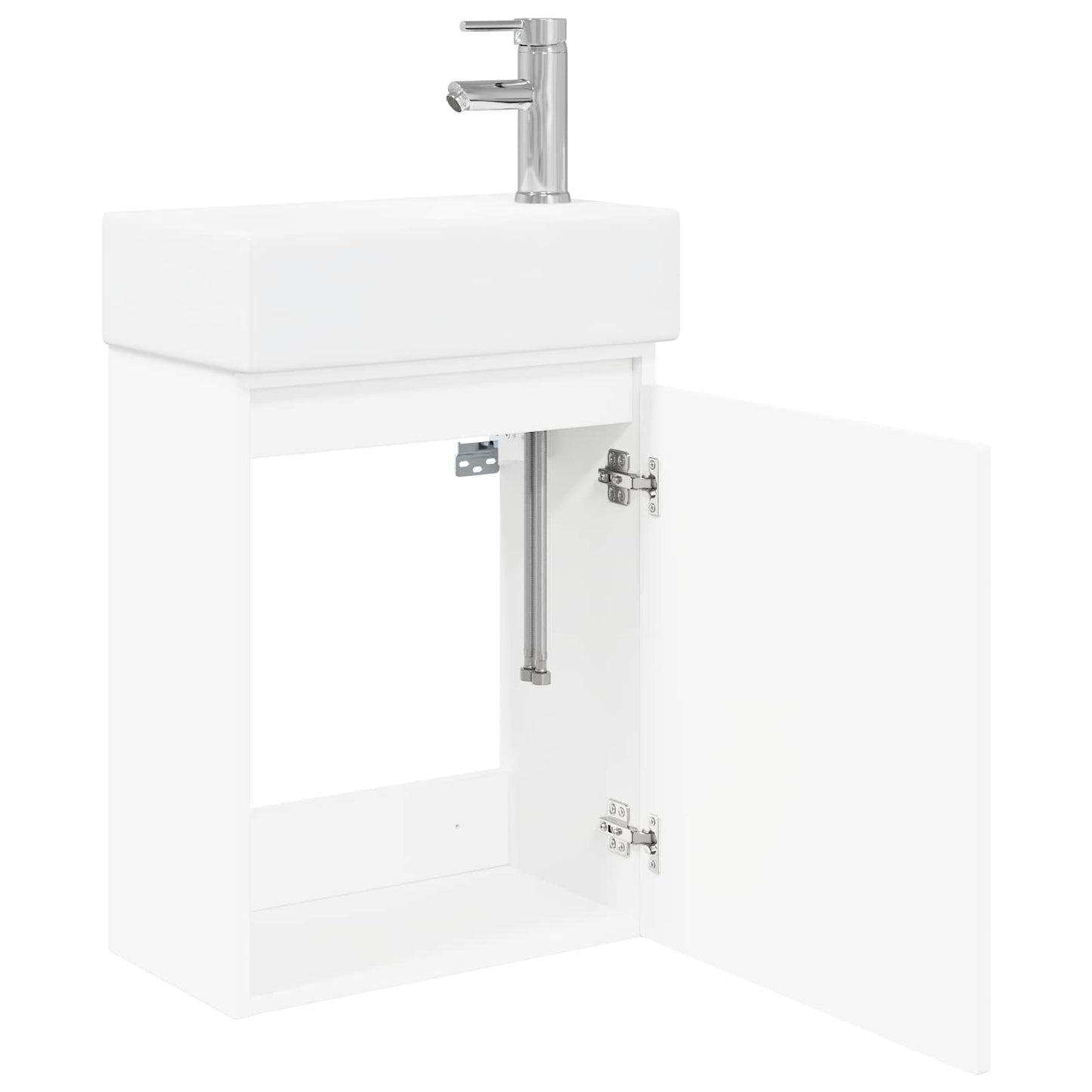 Badeværelses Vanity-enhed Med Armatur 45,5 X 22,5 X 84 Cm - Billede 4
