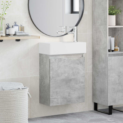 Badeværelses Vanity-enhed Med Armatur 45,5 X 22,5 X 84 Cm - Variant 889454
