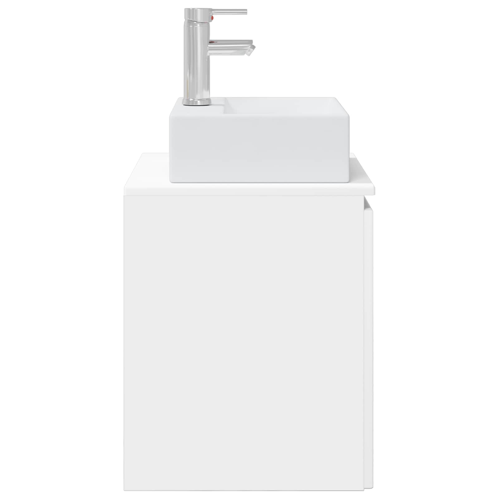 Væghængt Håndvask Skab 49,5 X 41 X 62,5 Cm Konstrueret Træ - Billede 4