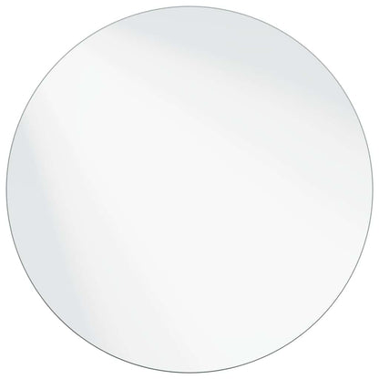 Vægspejl Rund Ø 50 Cm Hærdet Glas - Billede 2