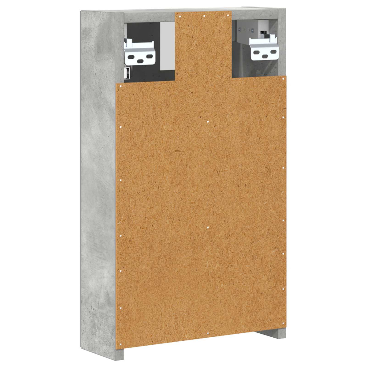Badeværelsesspejlskab Beton - Billede 8