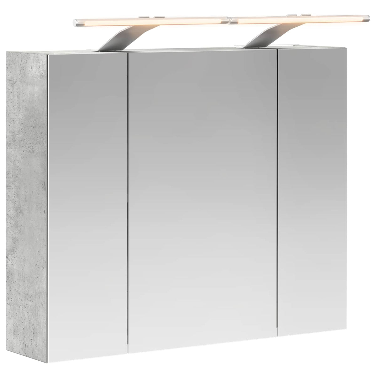 Badeværelsesspejlskab Beton - Billede 2