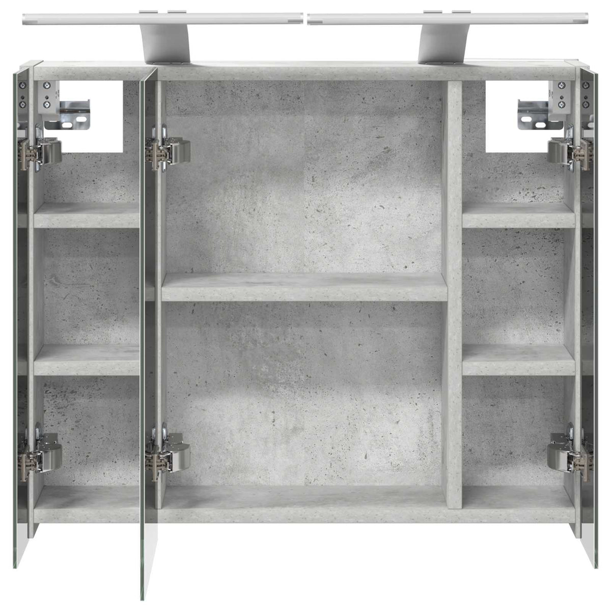Badeværelsesspejlskab Beton - Billede 7