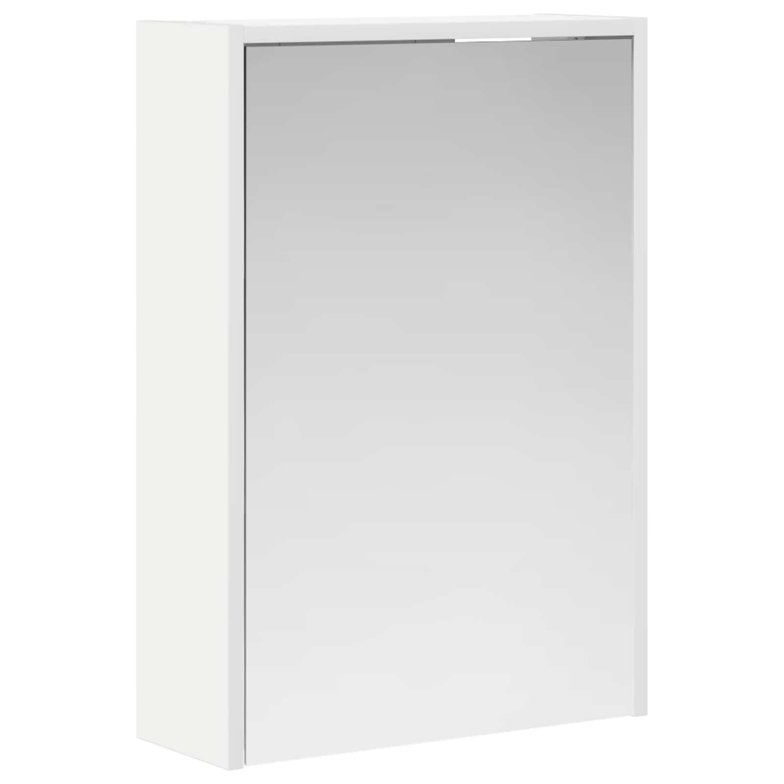 Badeværelsesspejlskab 43 X 16 X 62.5 Cm Konstrueret Træ - Billede 2