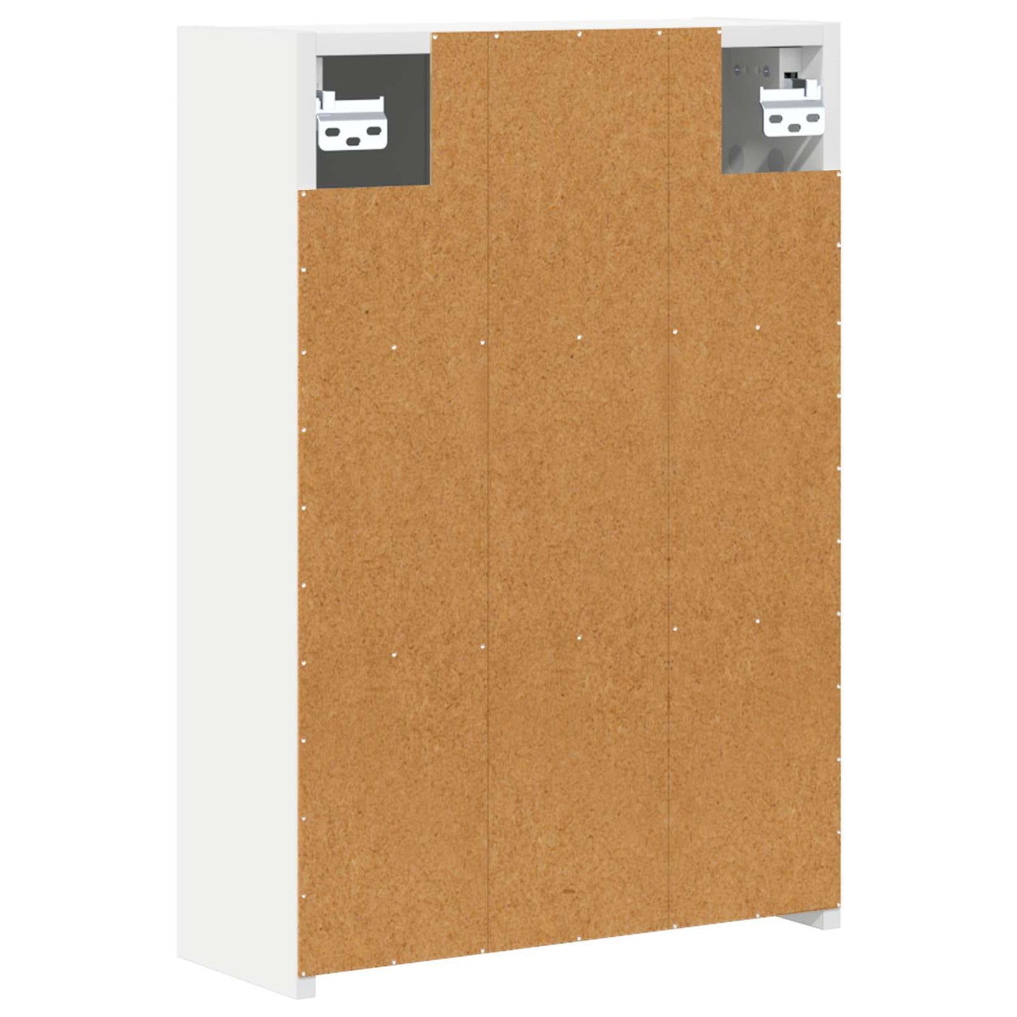 Badeværelsesspejlskab 43 X 16 X 62.5 Cm Konstrueret Træ - Billede 8