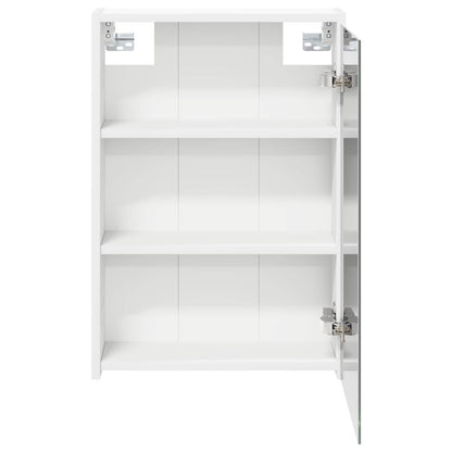 Badeværelsesspejlskab 43 X 16 X 62.5 Cm Konstrueret Træ - Billede 6