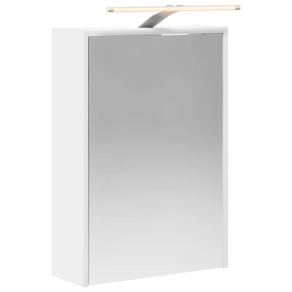 Badeværelsesspejlskab 43 X 16 X 62.5 Cm Konstrueret Træ - Billede 2