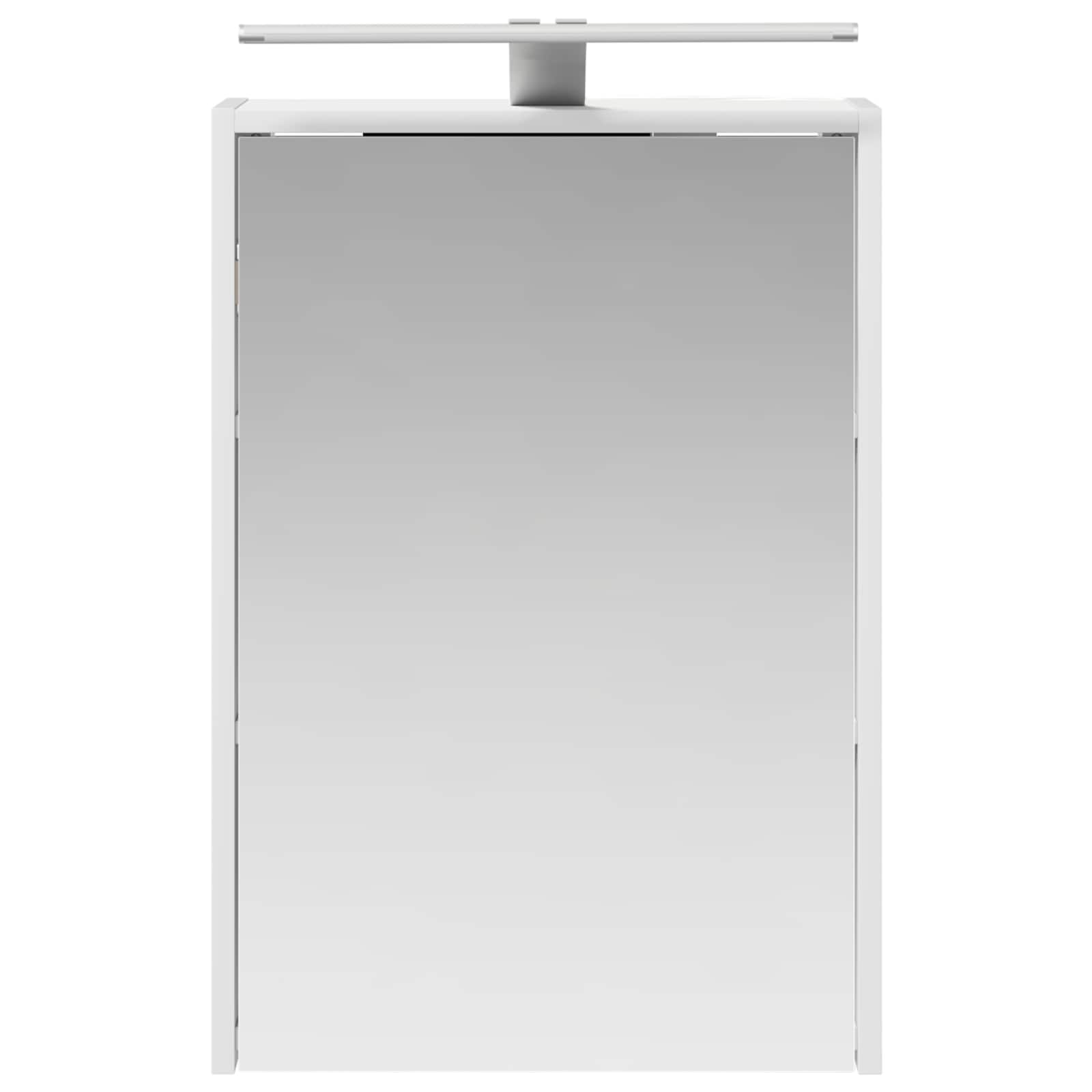 Badeværelsesspejlskab 43 X 16 X 62.5 Cm Konstrueret Træ - Billede 6