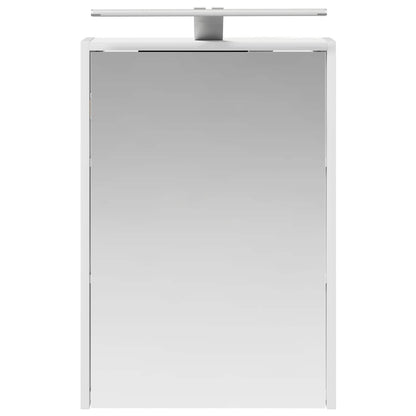 Badeværelsesspejlskab 43 X 16 X 62.5 Cm Konstrueret Træ - Billede 6
