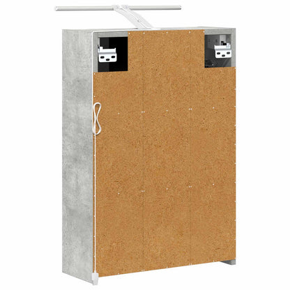 Badeværelsesspejlskab Beton - Billede 9