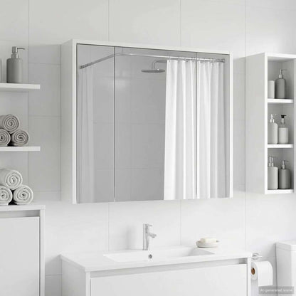 Badeværelsesspejlskab 43 X 16 X 62.5 Cm Konstrueret Træ - Variant 889167