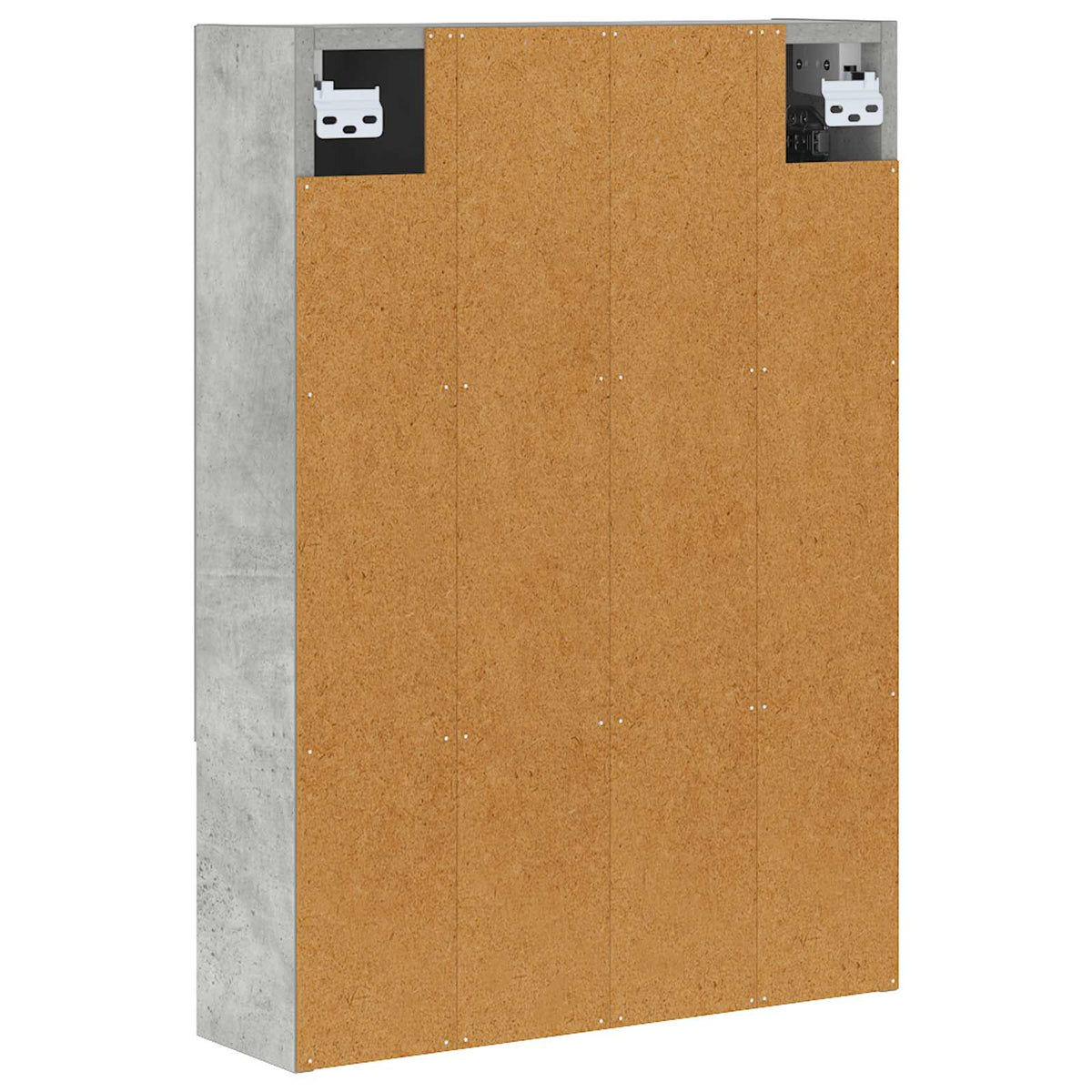 Badeværelsesspejlskab Beton Grå 50 X 14,5 X 70 Cm - Billede 8