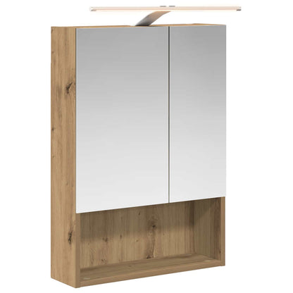 Badeværelsesspejlskab 50 X 14,5 X 70 Cm - Billede 2