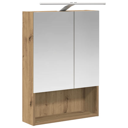 Badeværelsesspejlskab 50 X 14,5 X 70 Cm - Billede 5