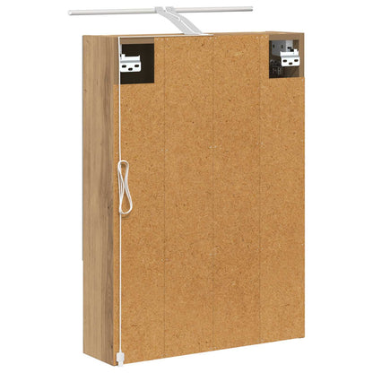 Badeværelsesspejlskab 50 X 14,5 X 70 Cm - Billede 9