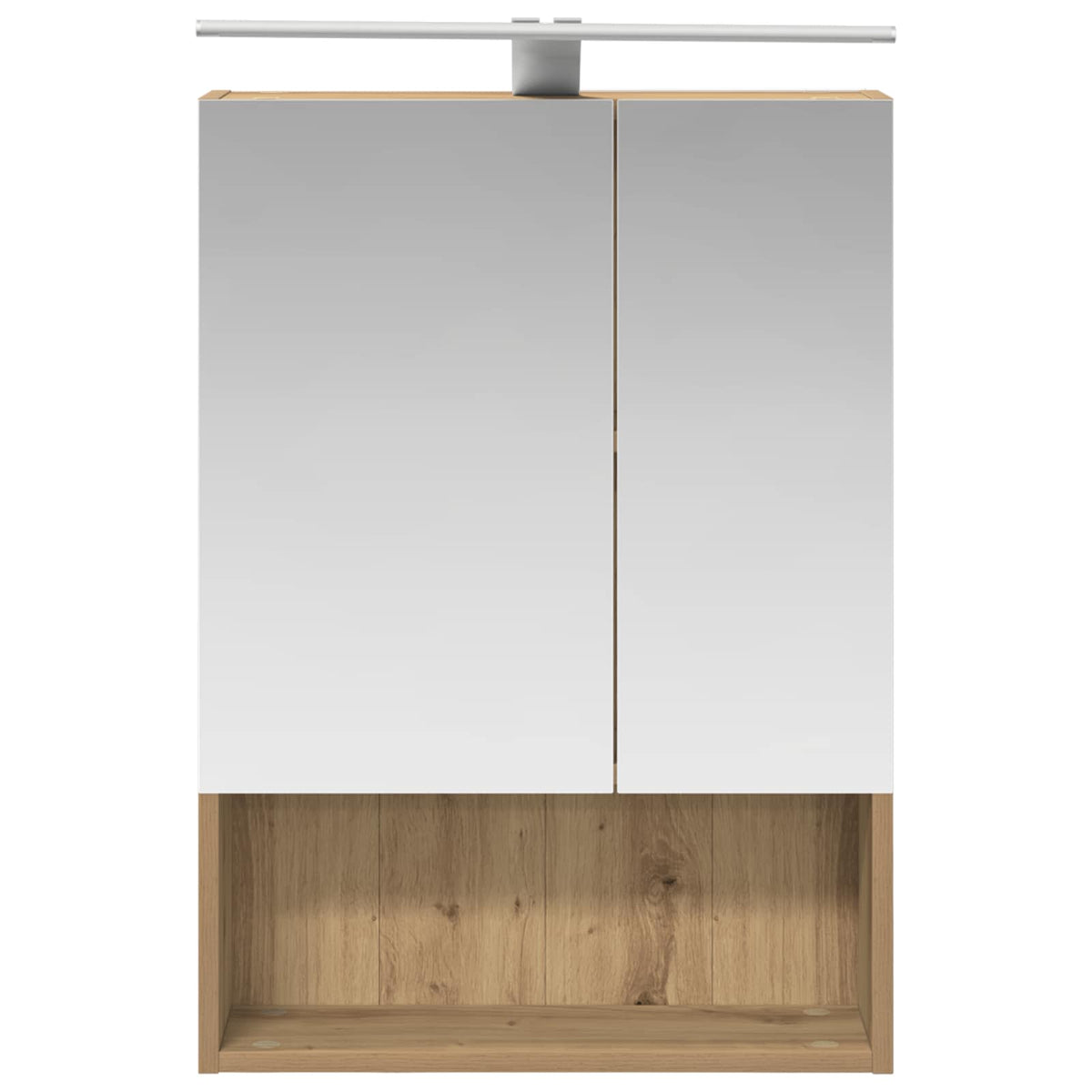 Badeværelsesspejlskab 50 X 14,5 X 70 Cm - Billede 6