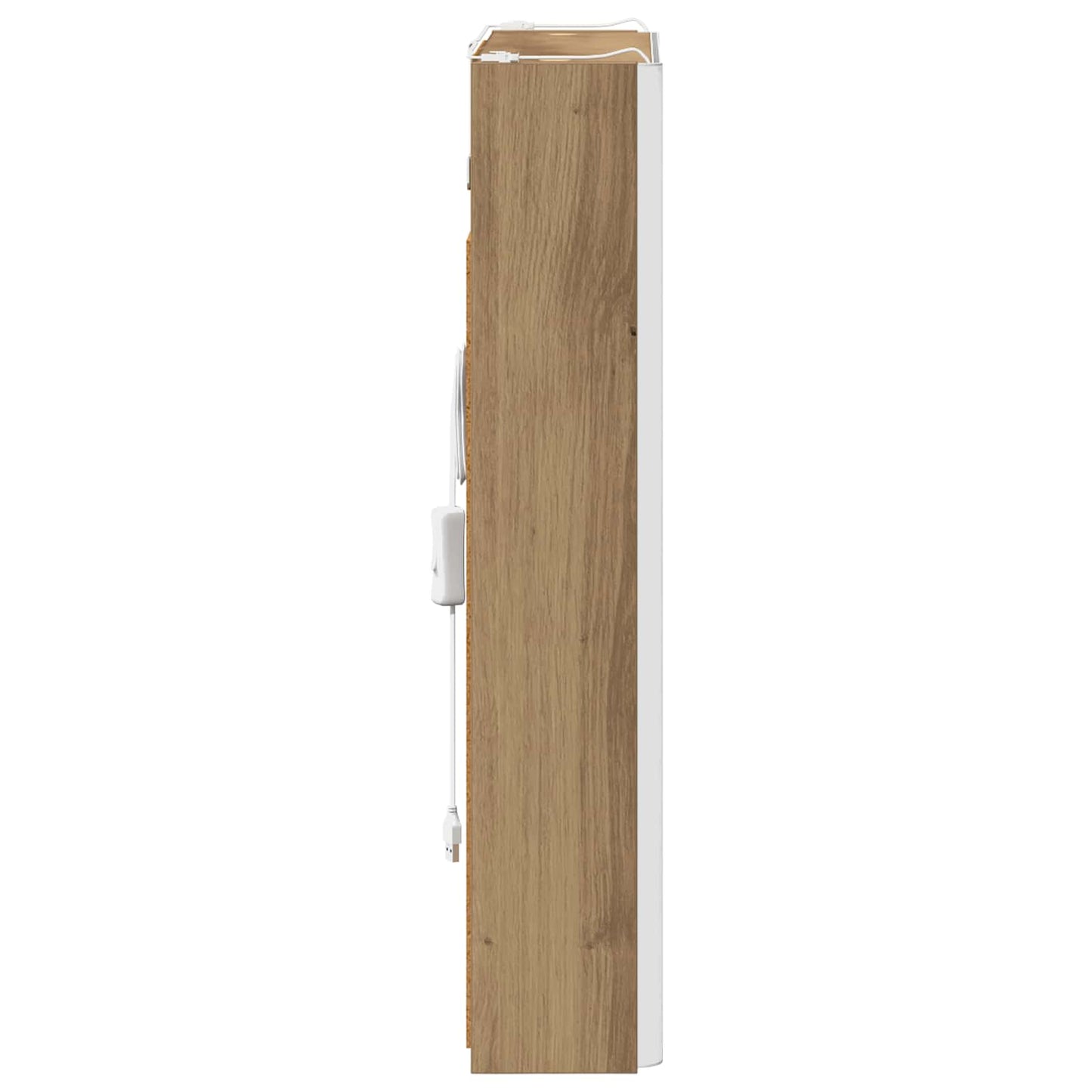 Badeværelsesspejlskab Artisan Eg 43 X 11,5 X 60,5 Cm - Billede 8