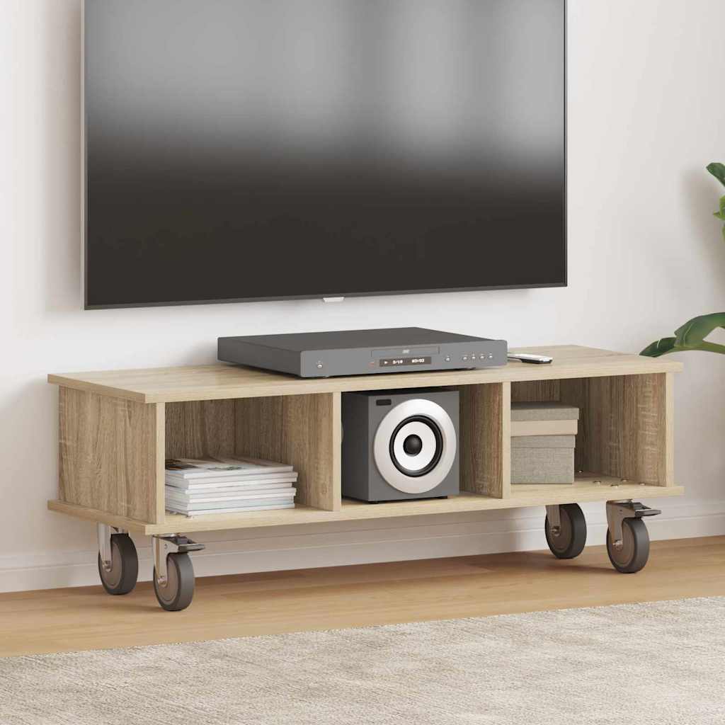 Tv-bord Konstrueret Træ