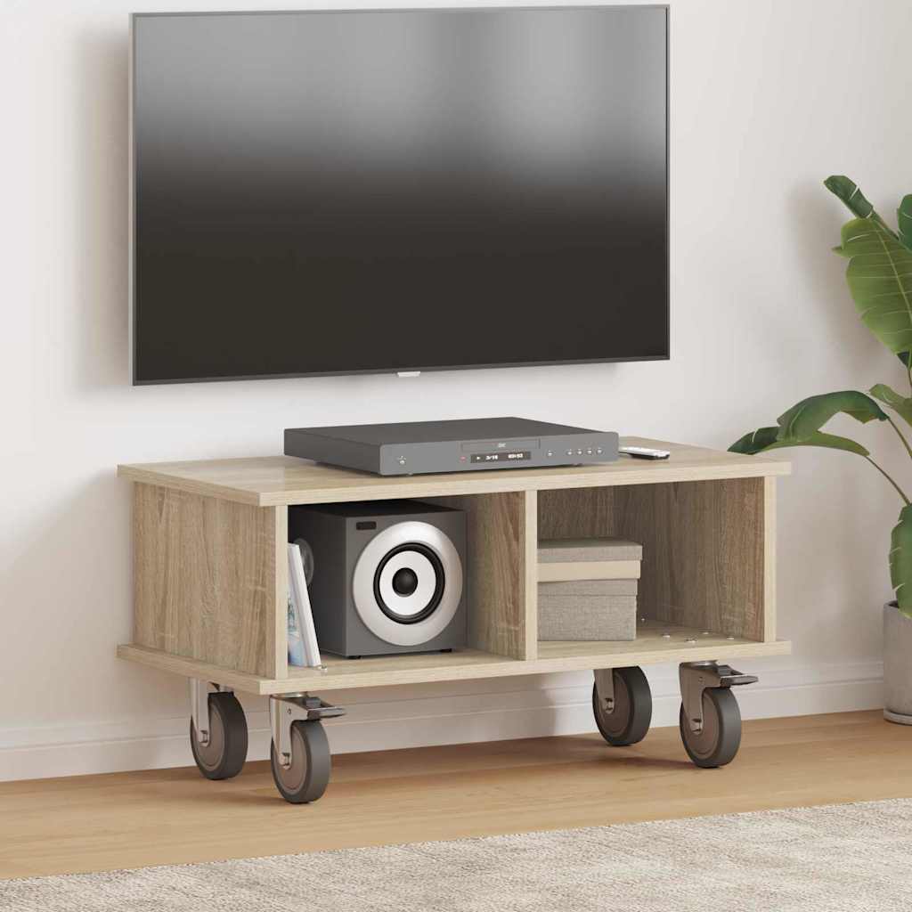 Tv-bord Konstrueret Træ
