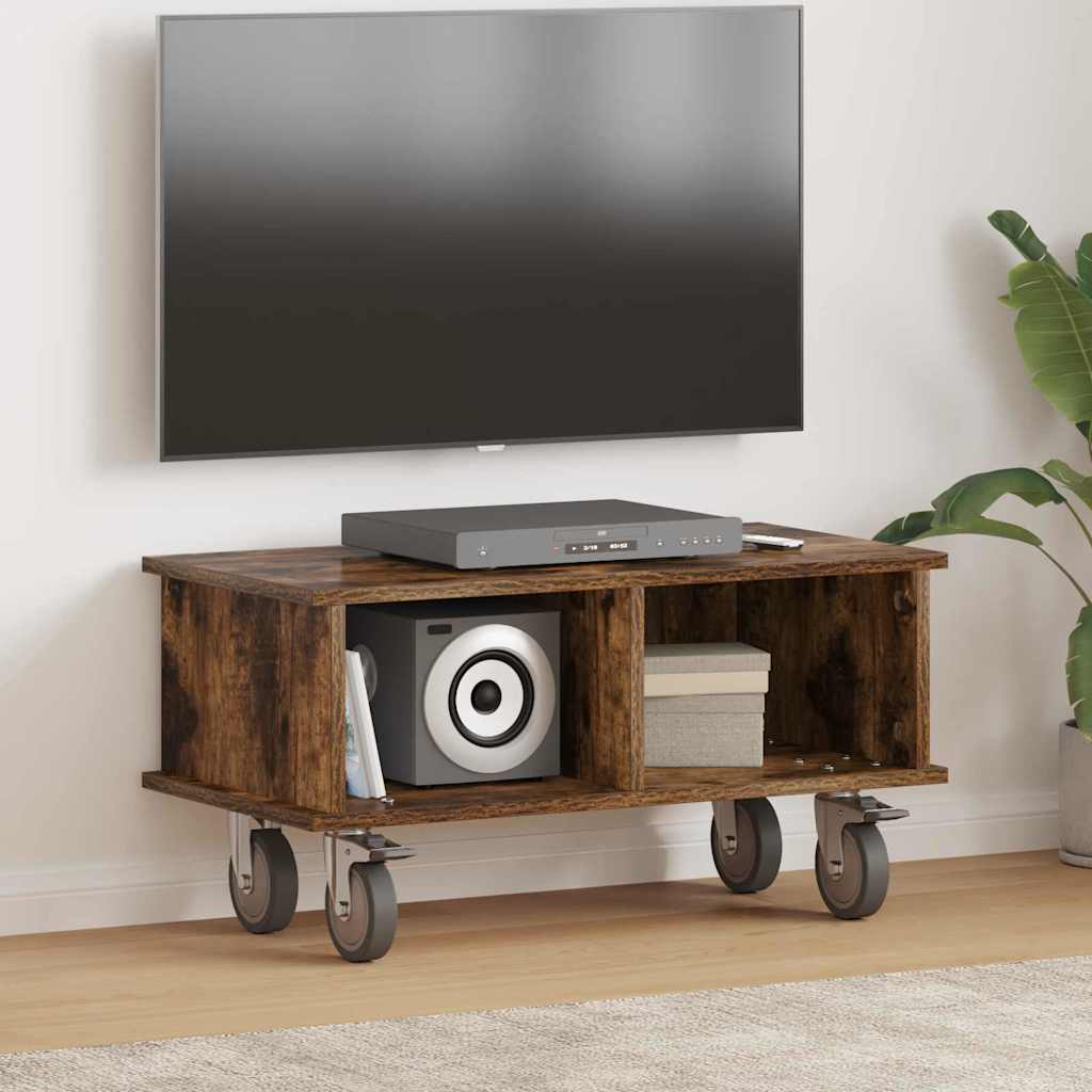 Tv-bord Konstrueret Træ
