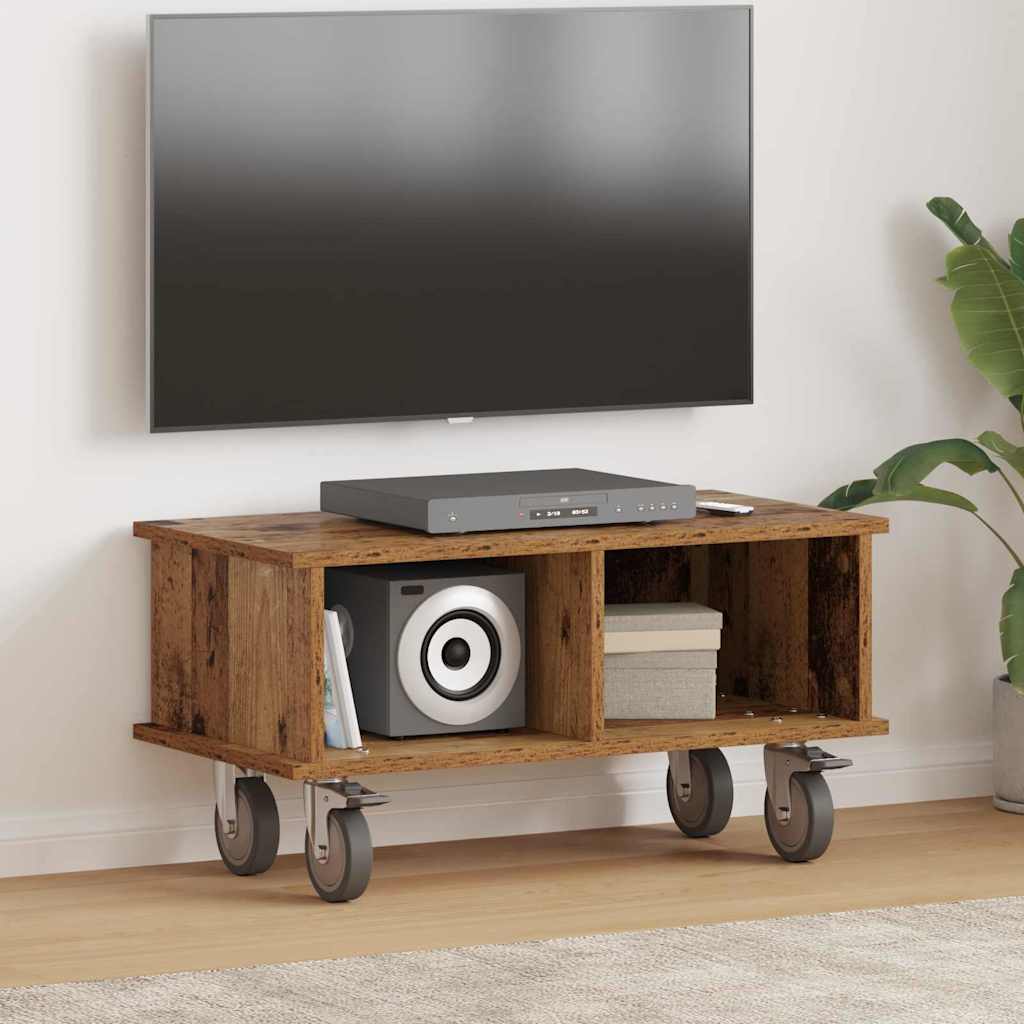 Tv-bord Konstrueret Træ