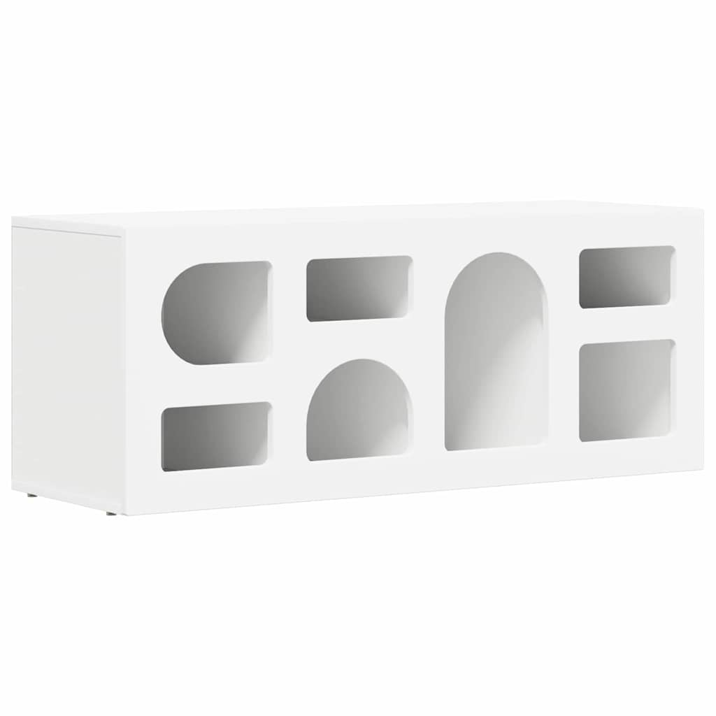 Tv-skab 100 X 35 X 40 Cm Konstrueret Træ - Billede 2