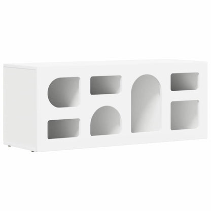 Tv-skab 100 X 35 X 40 Cm Konstrueret Træ - Billede 2