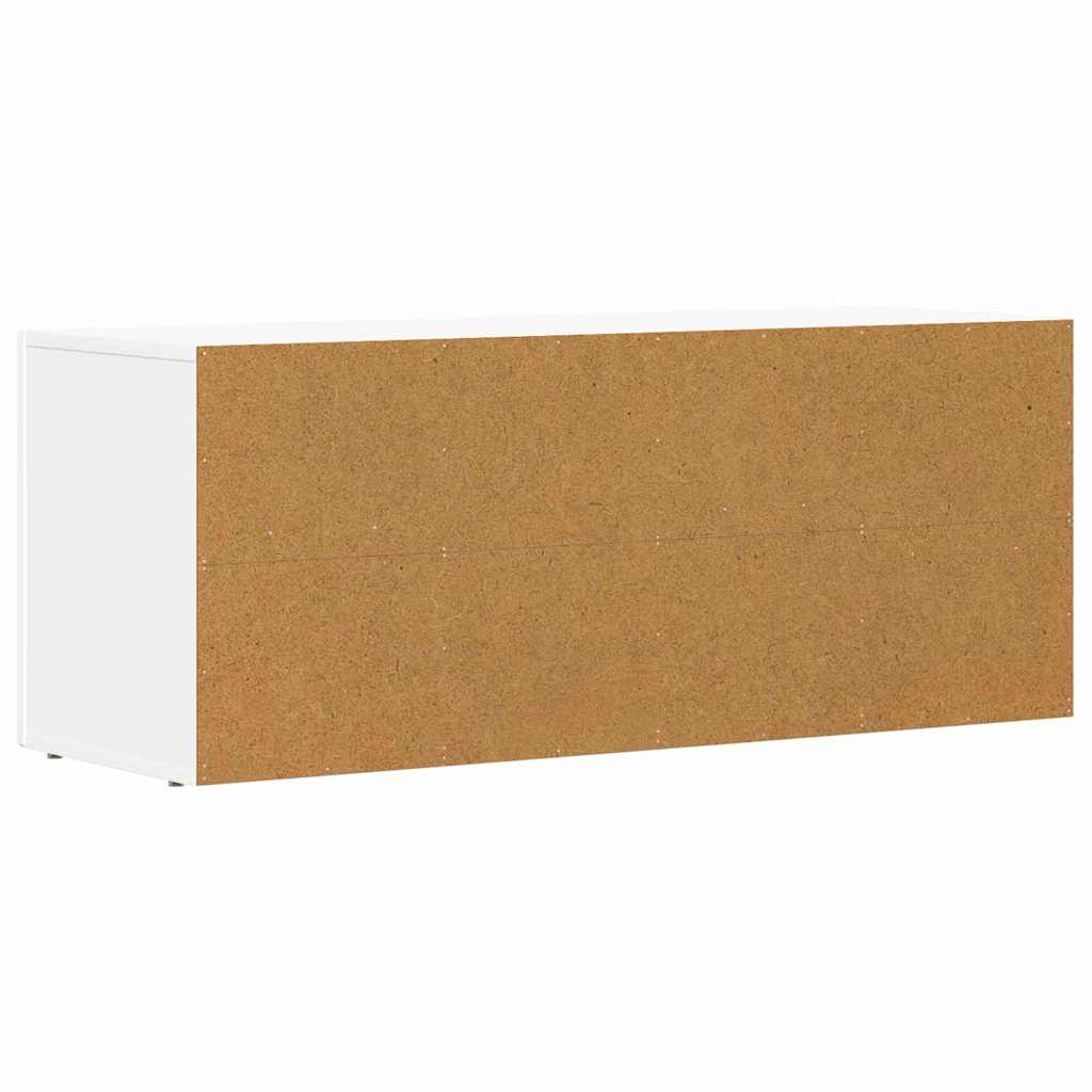Tv-skab 100 X 35 X 40 Cm Konstrueret Træ - Billede 7