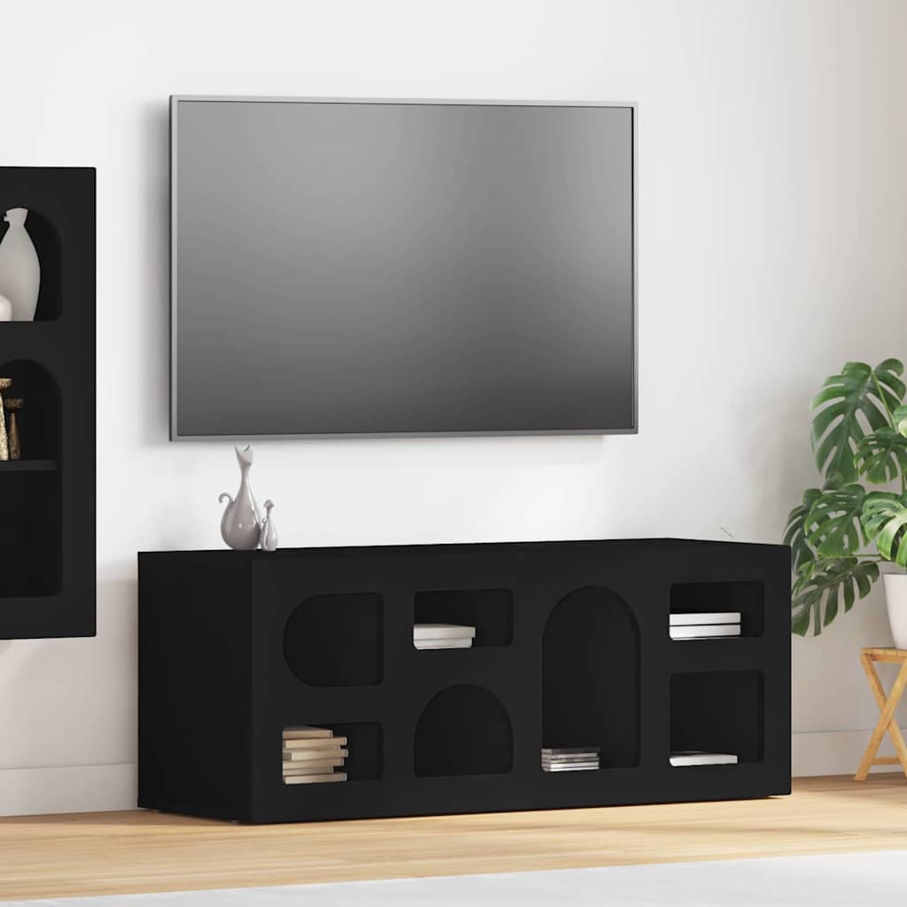 Tv-skab 100 X 35 X 40 Cm Konstrueret Træ